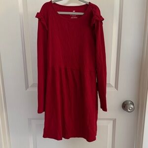 H&M Vibrant Red Kids Casual Dress